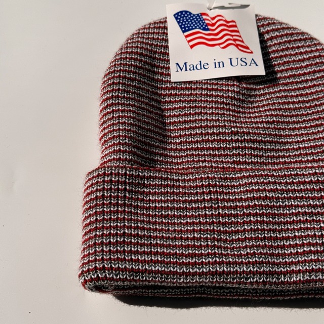 USA製 Multi Color Acrylic Beanie made in USA