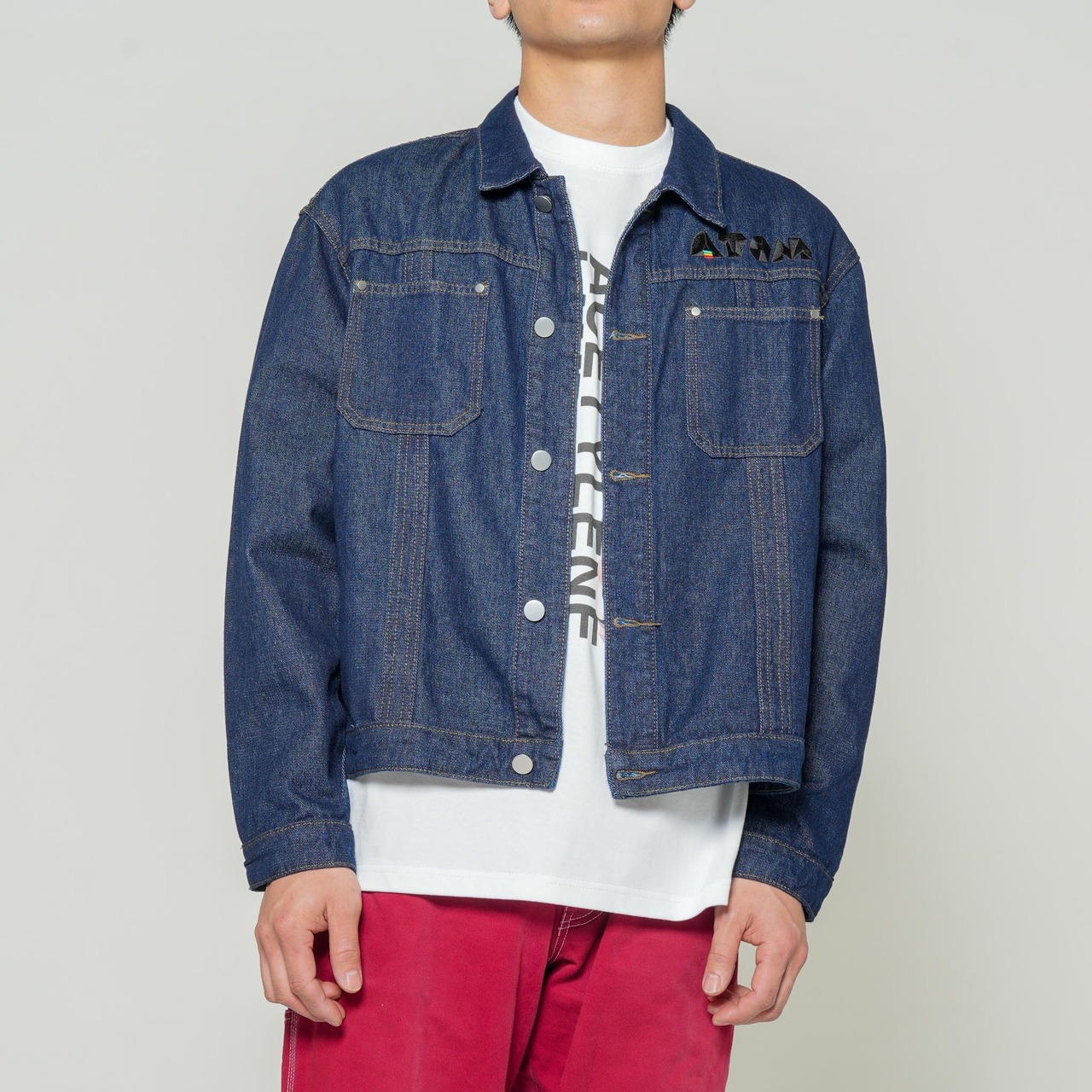 Spectrum Shishu Denim JKT "ATOM" feat.MonkeyDesign【S.BLUE】