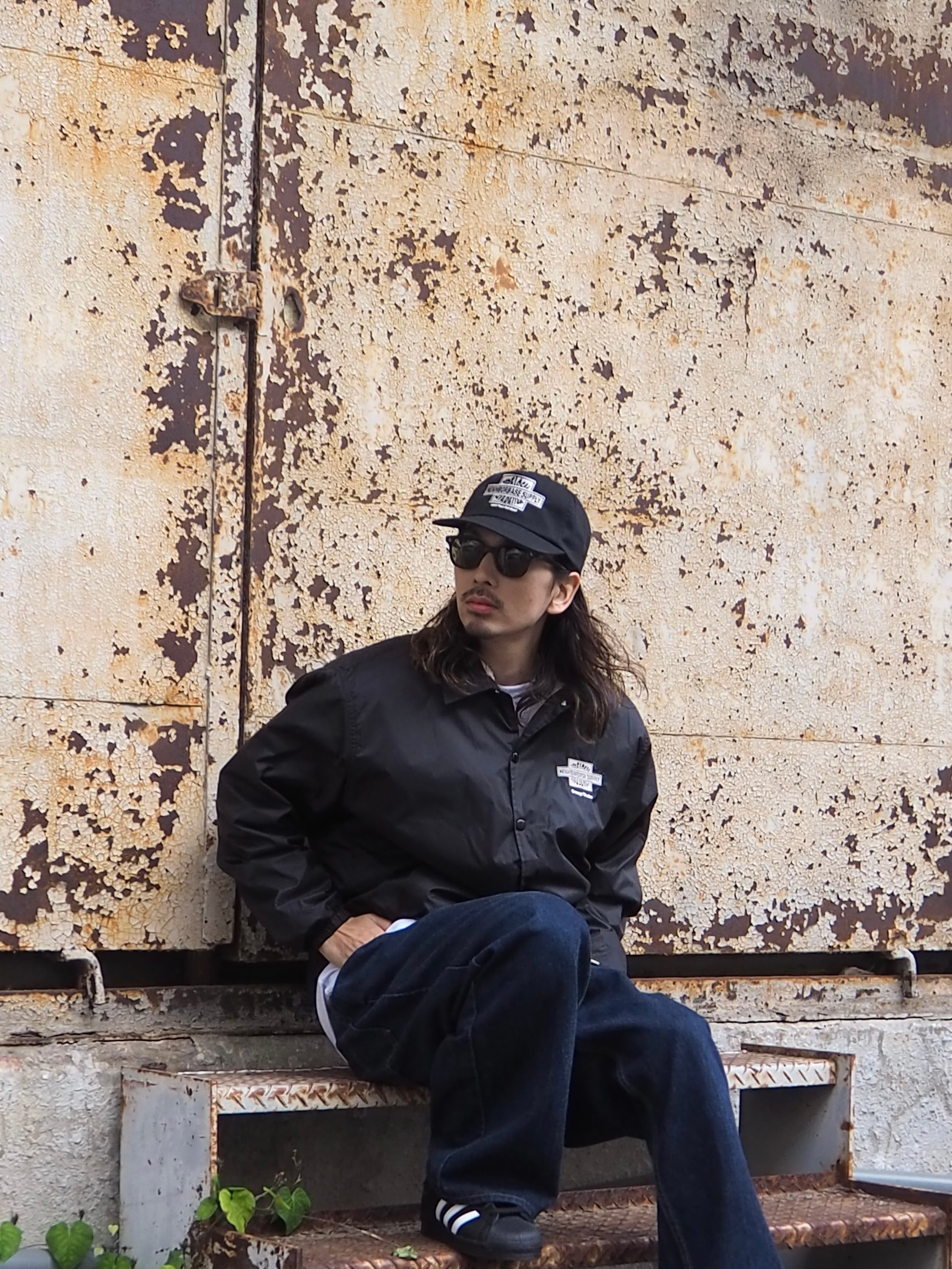 NBS Coach Jacket – Fleece-Lined /【Black】 | NEIGHBORBASE SUPPLY