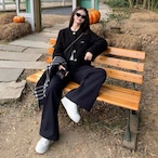 Cropped Black Wool Jacket
