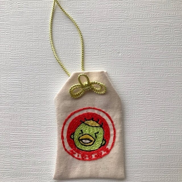 リリィ様お取り置きHappy New Year2026№04　お守りレジン 河童ちゃん なんか陽気になるお守り | 竜胆とおひさま