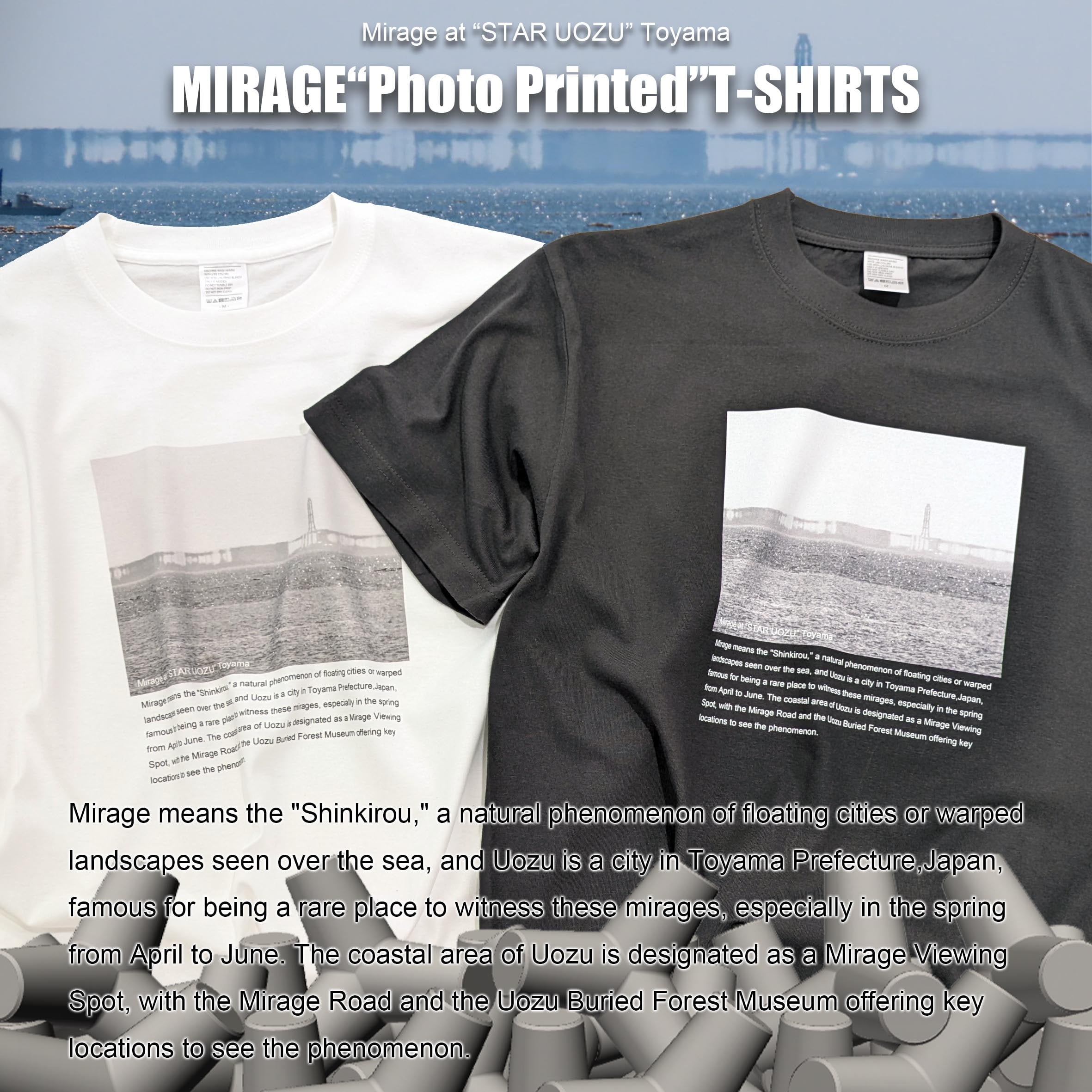 【富山百景シリーズ】Mirage at STARUOZU Tシャツ【魚津市】