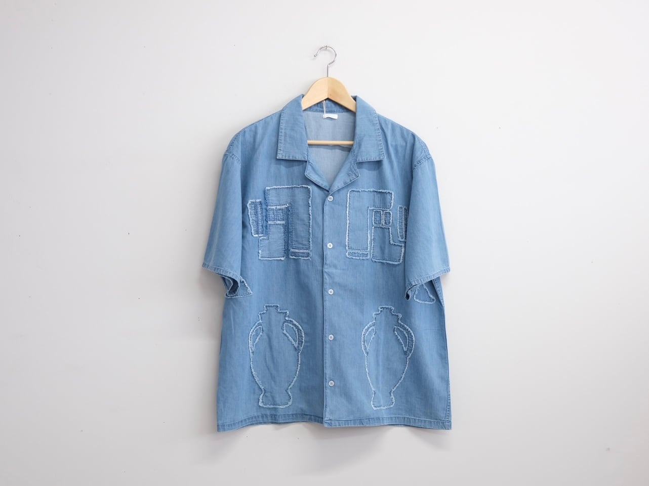 トップス SEEALL SHORT CUBA SHIRTS SEE ALL “Men's Cuba Shirt Denim” | Lapel online store