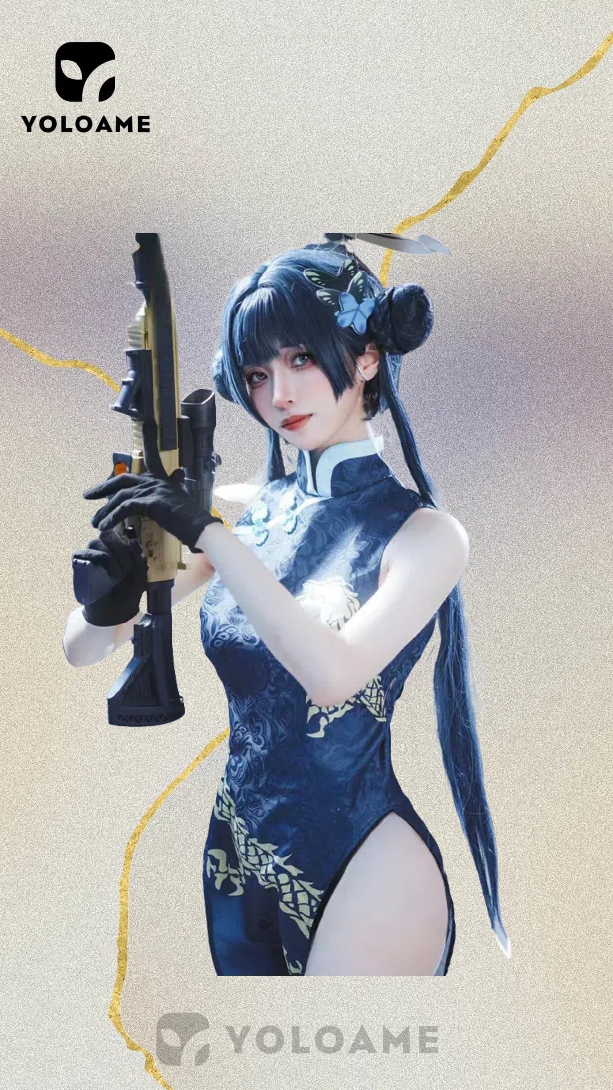 漫之星 ブルーアーカイブ 竜華 キサキ コスプレ衣装 | YOLOAME公式