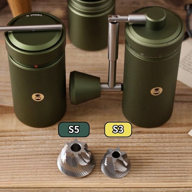 TIMEMORE Coffee Grinder Chestnut S5 Green
