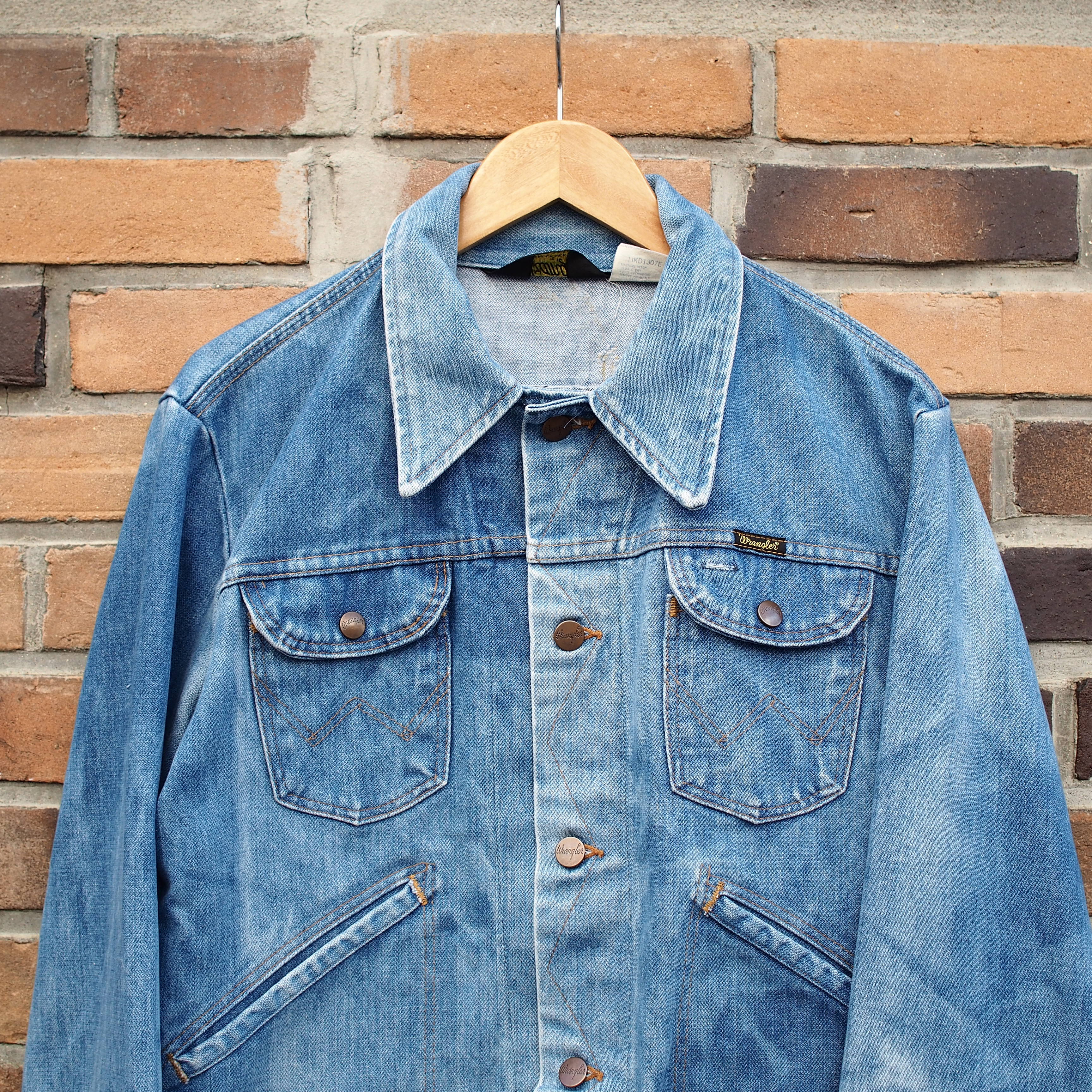 ✨リアムギャラガー着用✨ヴィンテージ★イタリア軍★サンマルコカモ★OASIS Oasis リアム 1970's Wrangler 126MJ Size 40 | LITHIUM