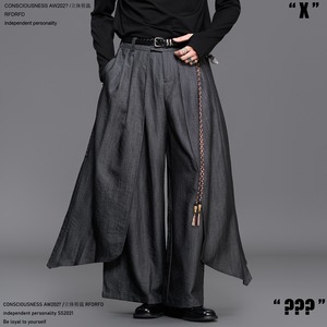 RFDRFD 26AW レイヤードラップワイドパンツ
