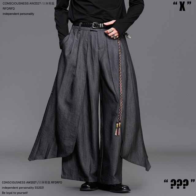 RFDRFD 26AW レイヤードラップワイドパンツ