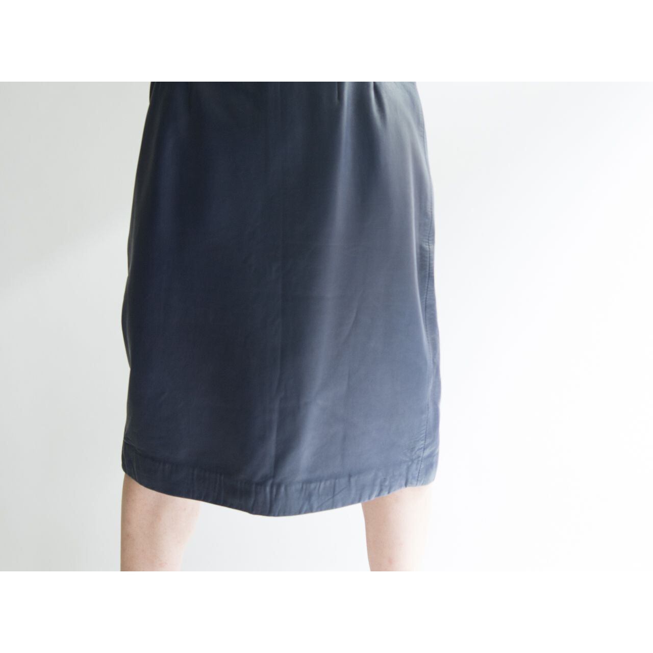 Spanish lamb leather tight skirt（スペインラムレザー タイトスカート）3d