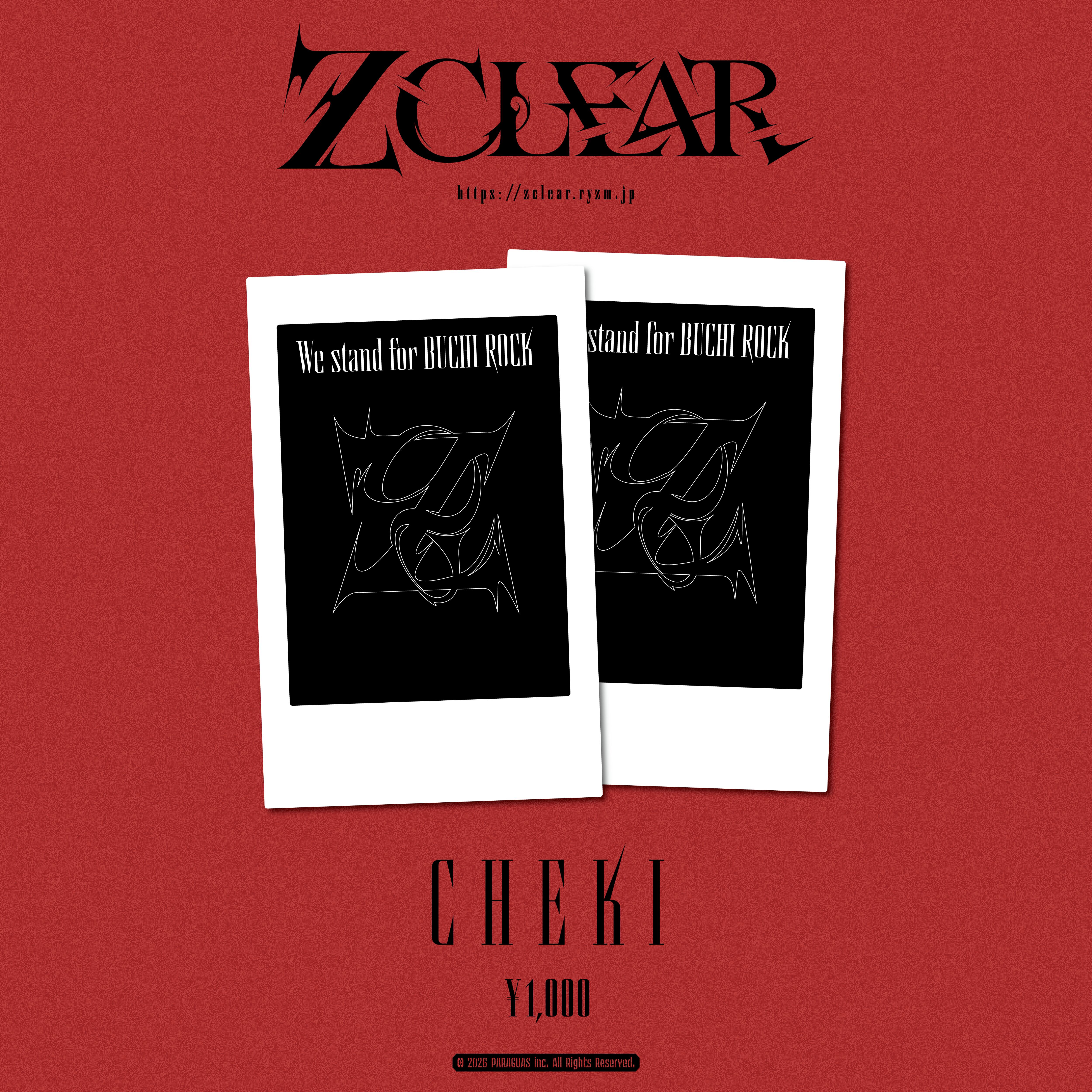Z CLEAR 1月27日(火) 福岡graf ルちpresents × graf 20th anniversary