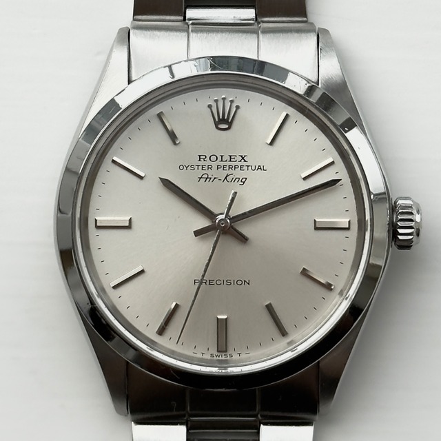 Rolex Oyster Perpetual Air-King 5500 (30*****) Silver non Lumi. Dial