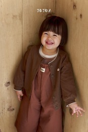 韓国子供服 / JUJUA / 26Autumn / バター カーディガン / 秋服 *XS~XL*