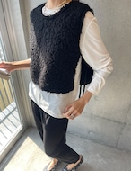 【25aw】Boa Vest_2colors