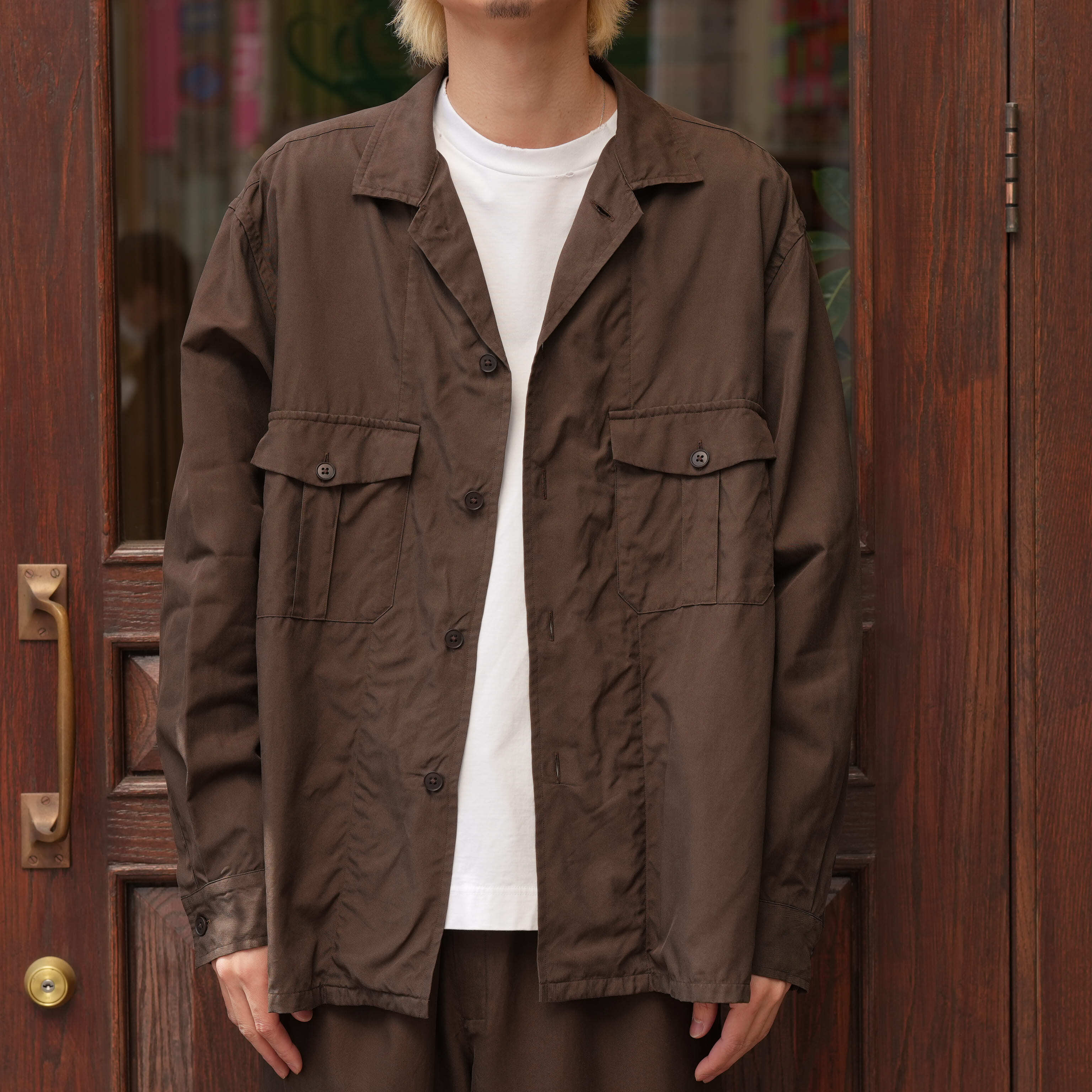 KAPTAN SUNSHINE ダークブラウン カバーオール　26ss KAPTAIN SUNSHINE(キャプテンサンシャイン) 26SS 