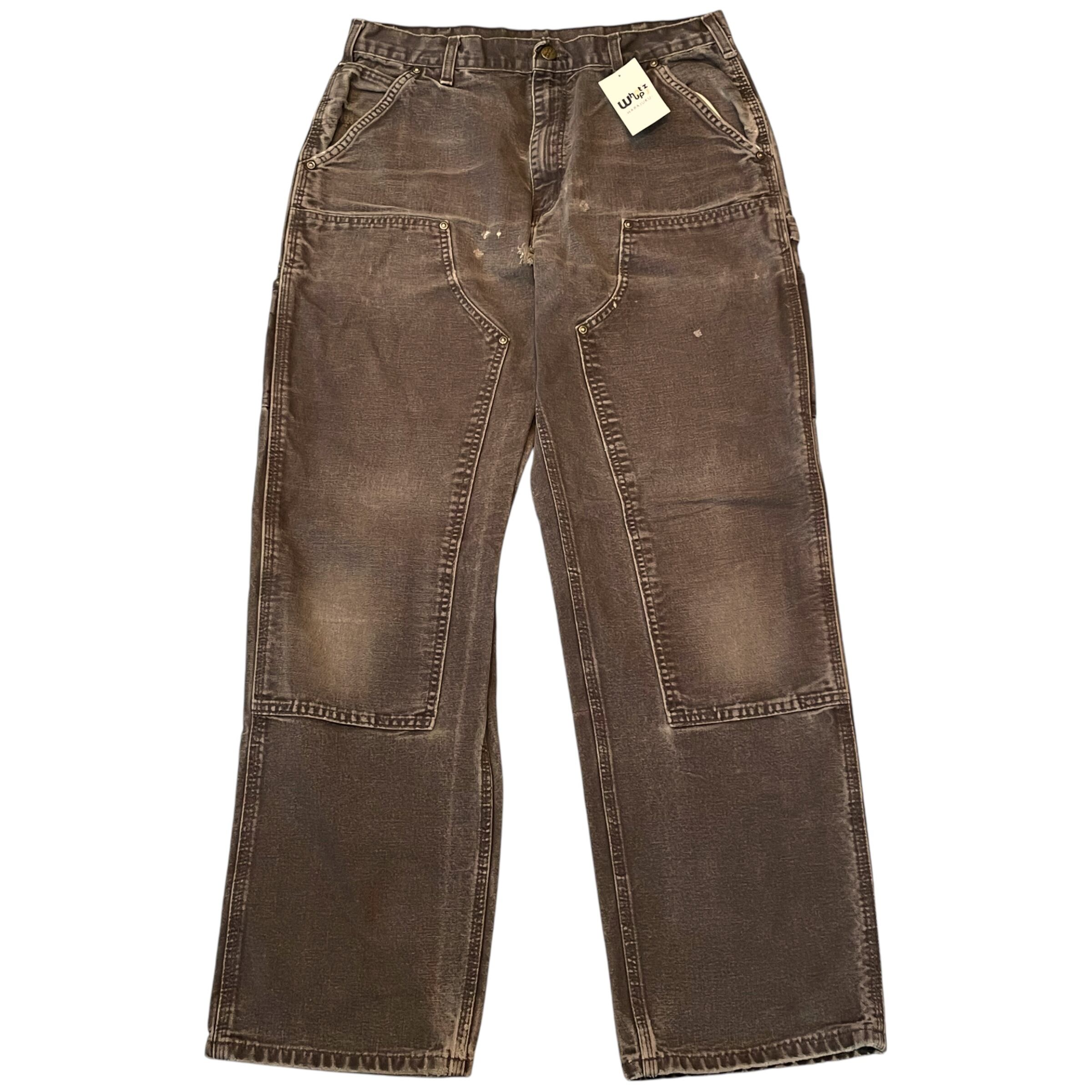 【15】2019s Carhartt double knee "brown" duck pants