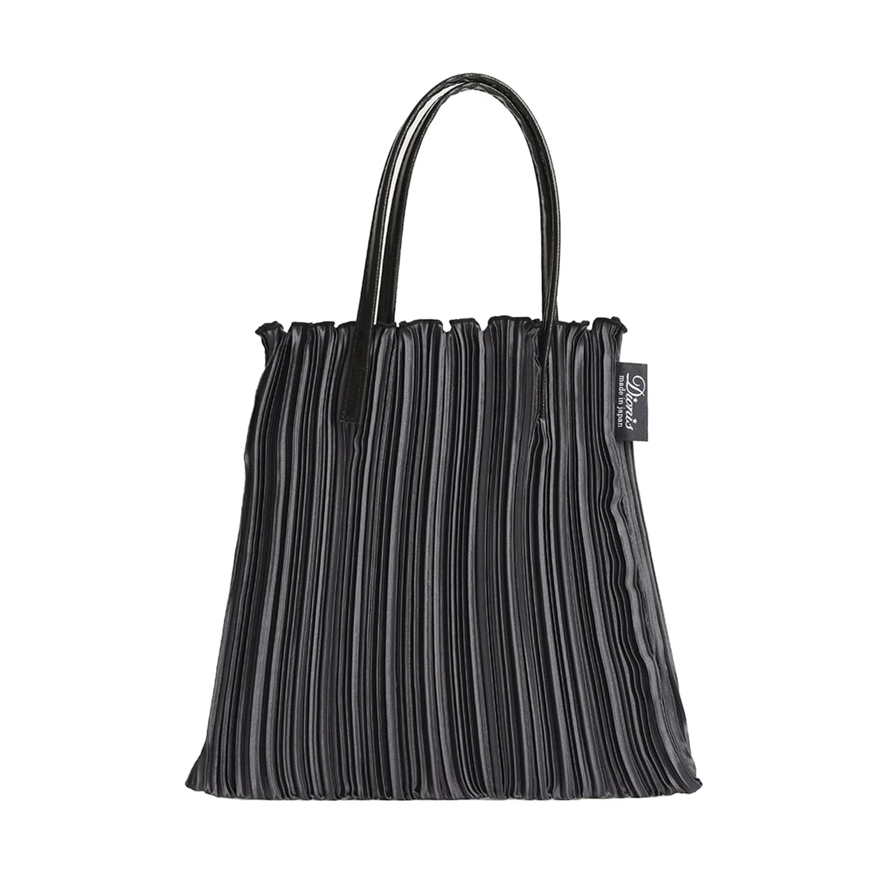 カラフルプリーツバッグ S(DSP-863)#450ブラック
