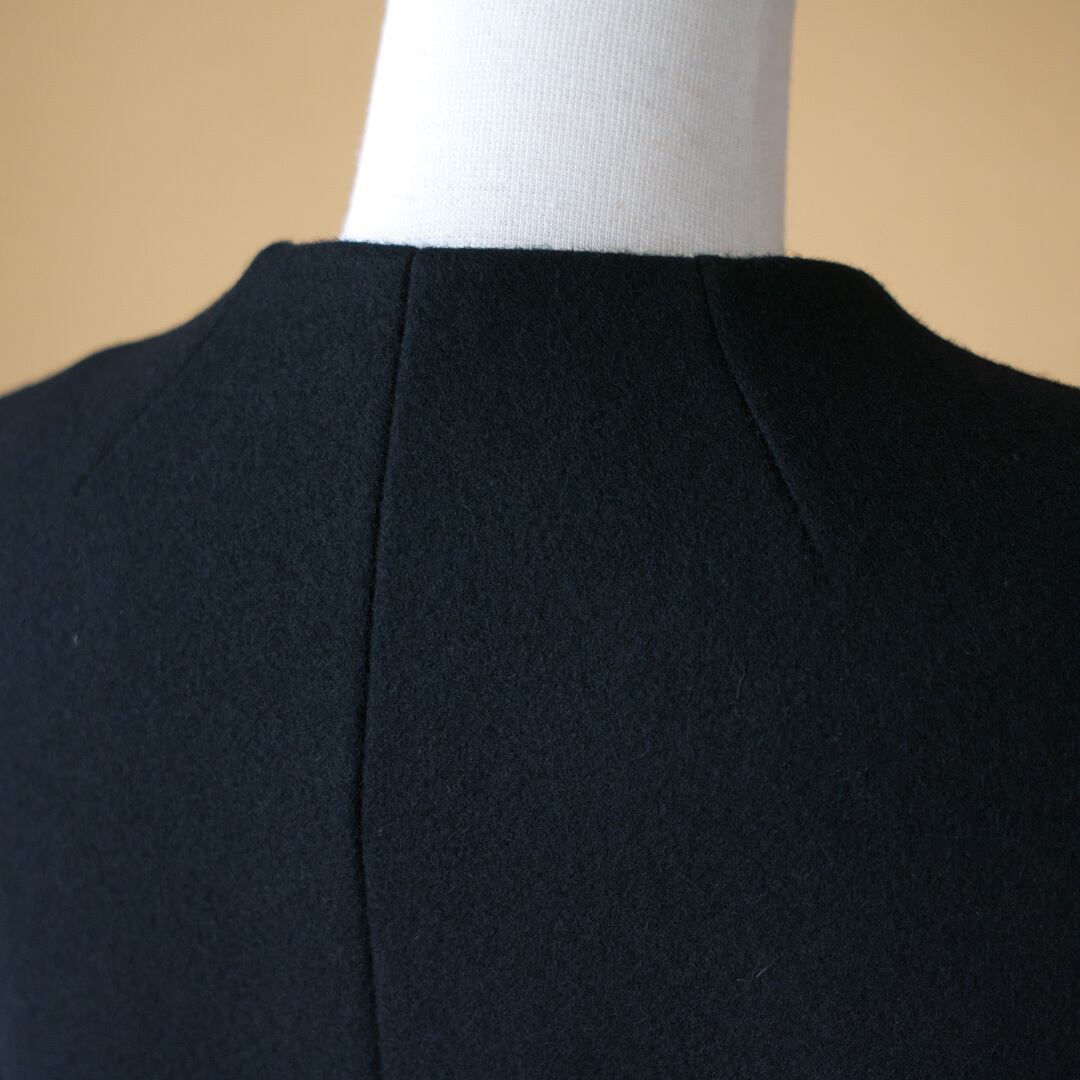 atelier naruse アトリエナルセ メルトンウールコクーンコート