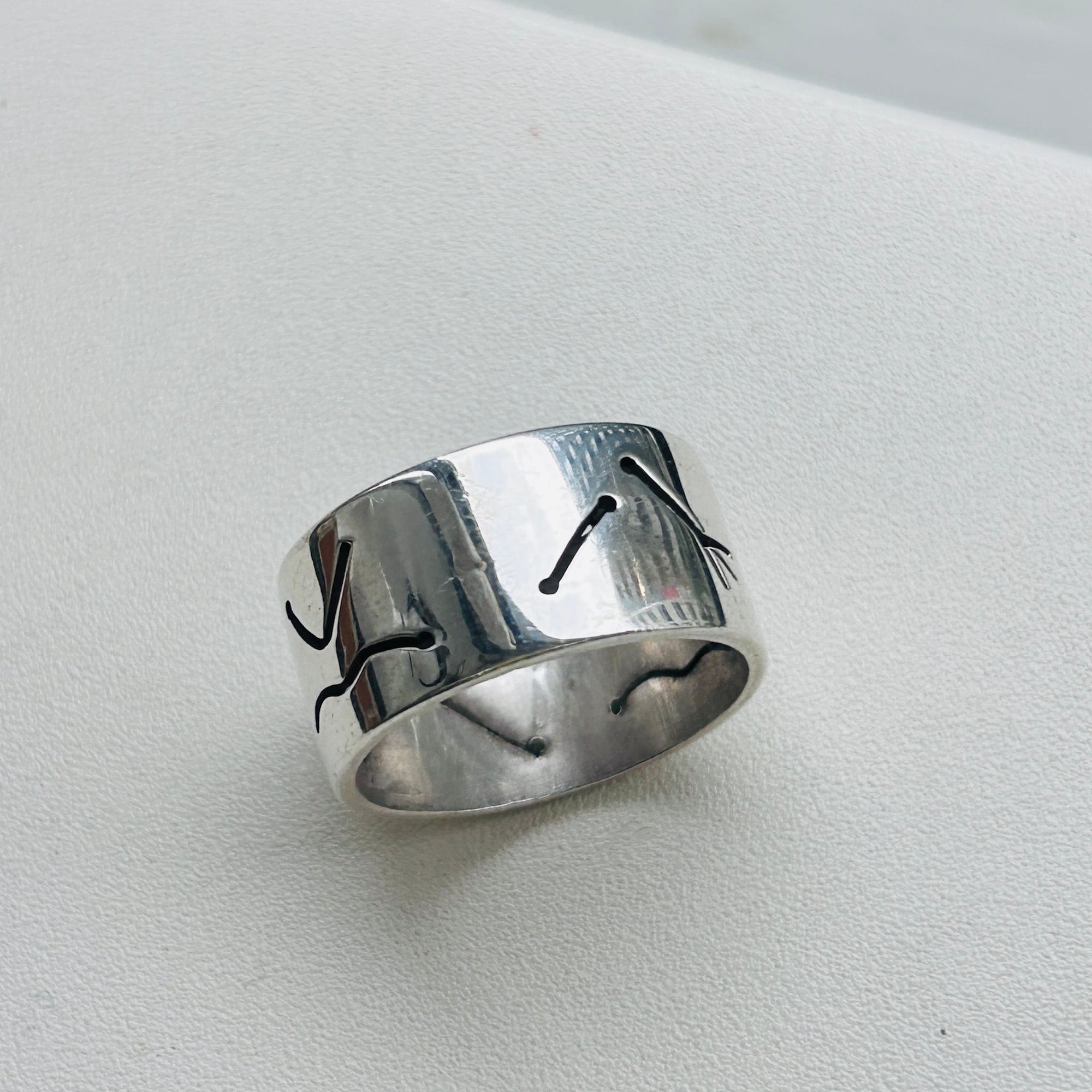 Fホール リング 15号 シルバー925 ロカビリー ホットロッド フォール 15号以上 | Milo Antiques & Vintage