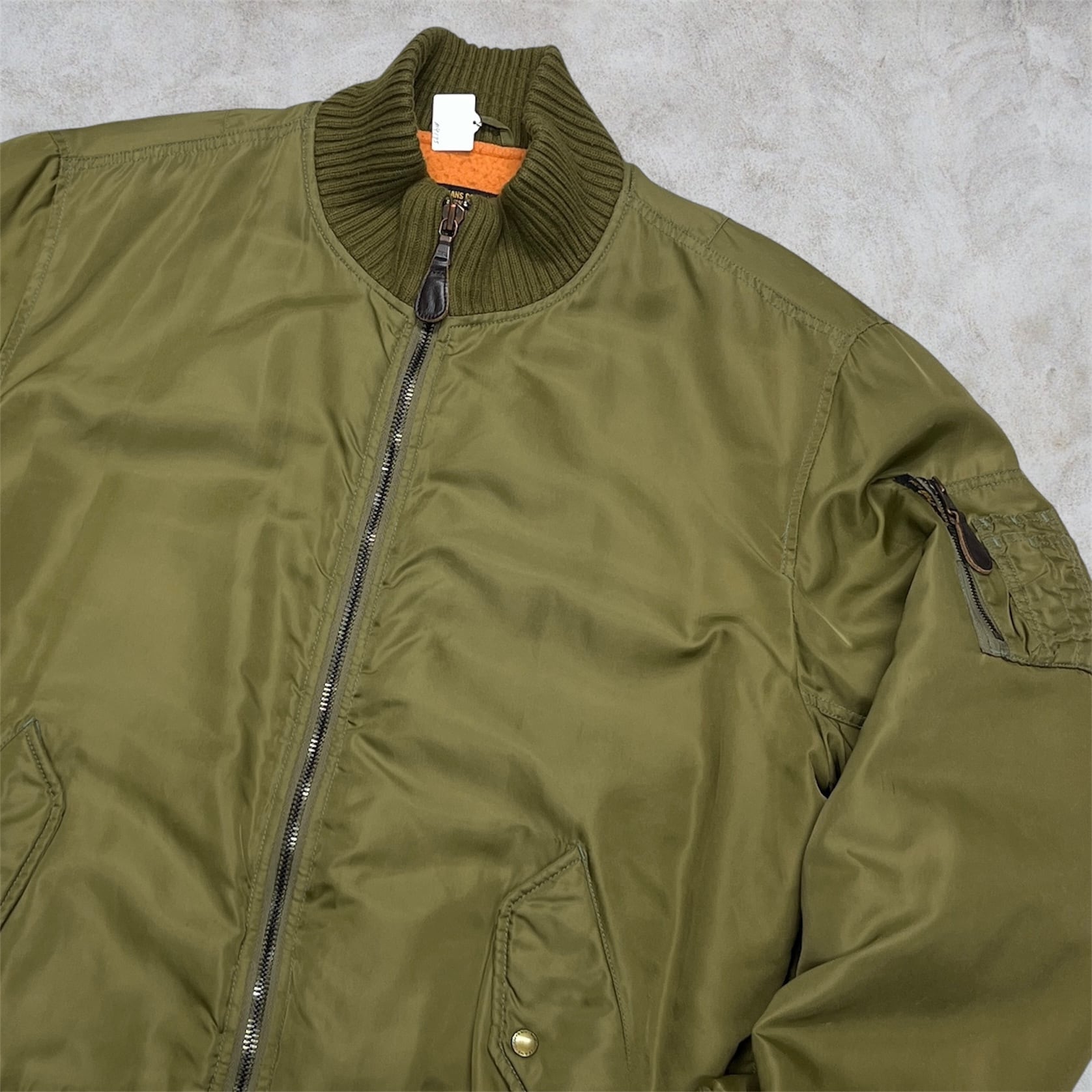00's Polo Jeans Company Bomber Jacket ''MA-1 Type''【Other Side店