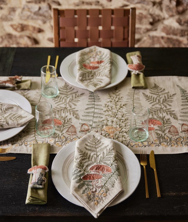 CORAL&TUSK「Raccoon with Mushroom Ornament」 キノコとアライグマ オーナメント (コーラル・アンド・タスク)