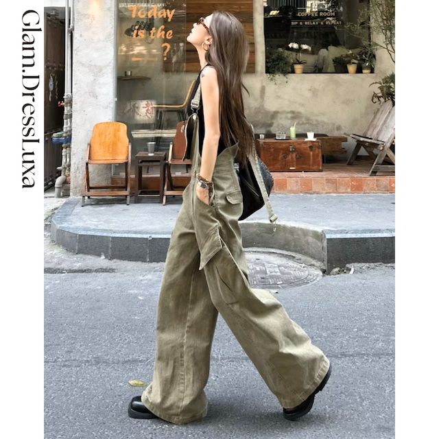 ヴィンテージアーミーオーバーオール_O04