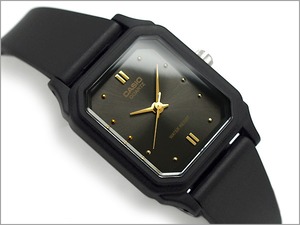 CASIO カシオ チプカシ 腕時計 BASIC ベーシック LQ-142E-1A ブラック レディース