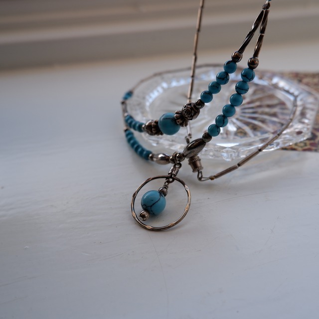 ヴィンテージ製 ペンダントネックレス (vos-56)