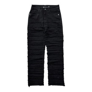 【A Good Bad Influence】DISTRESSED LINE DENIM JEAN