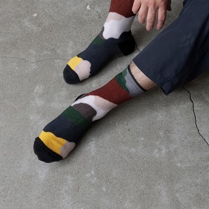 TRICOTÉ / 【25-27cm】CAMO PILE SOCKS TR23SO060