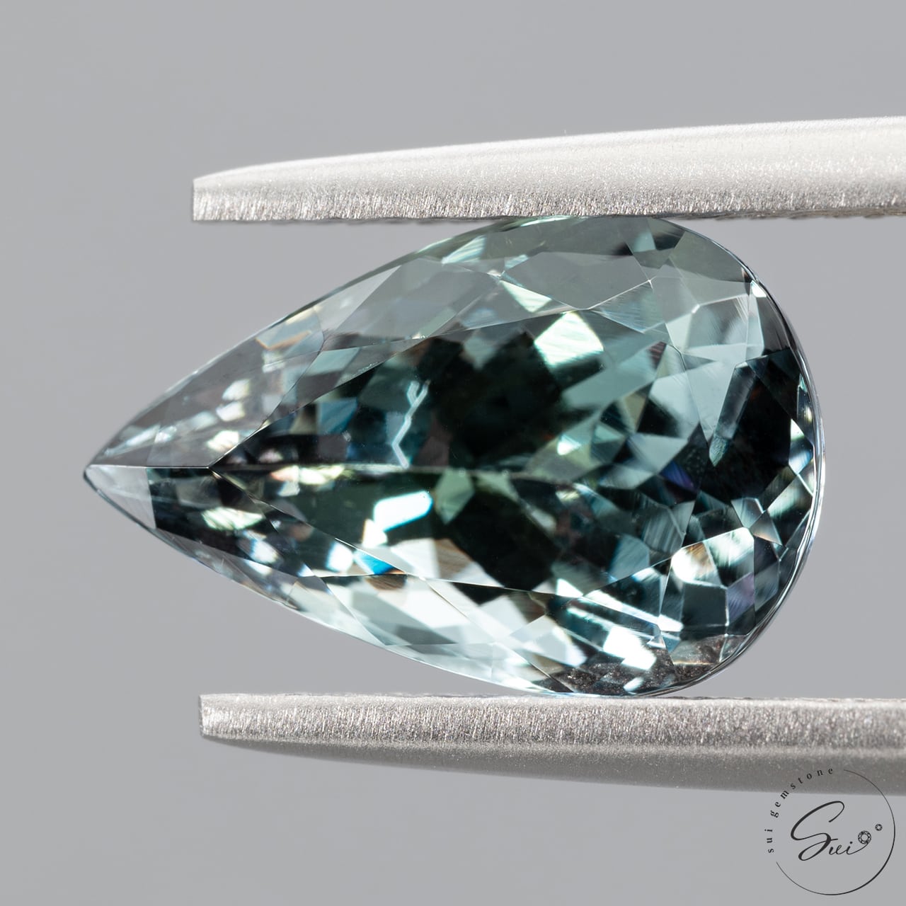 天然【非加熱】ゾイサイト・グリーン・多色性 2.978ct 日独鑑別書