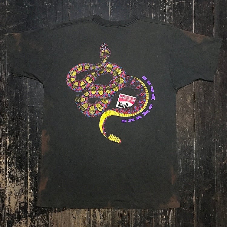 VINTAGE MARLBORO SNAKE TEE SIZE XL