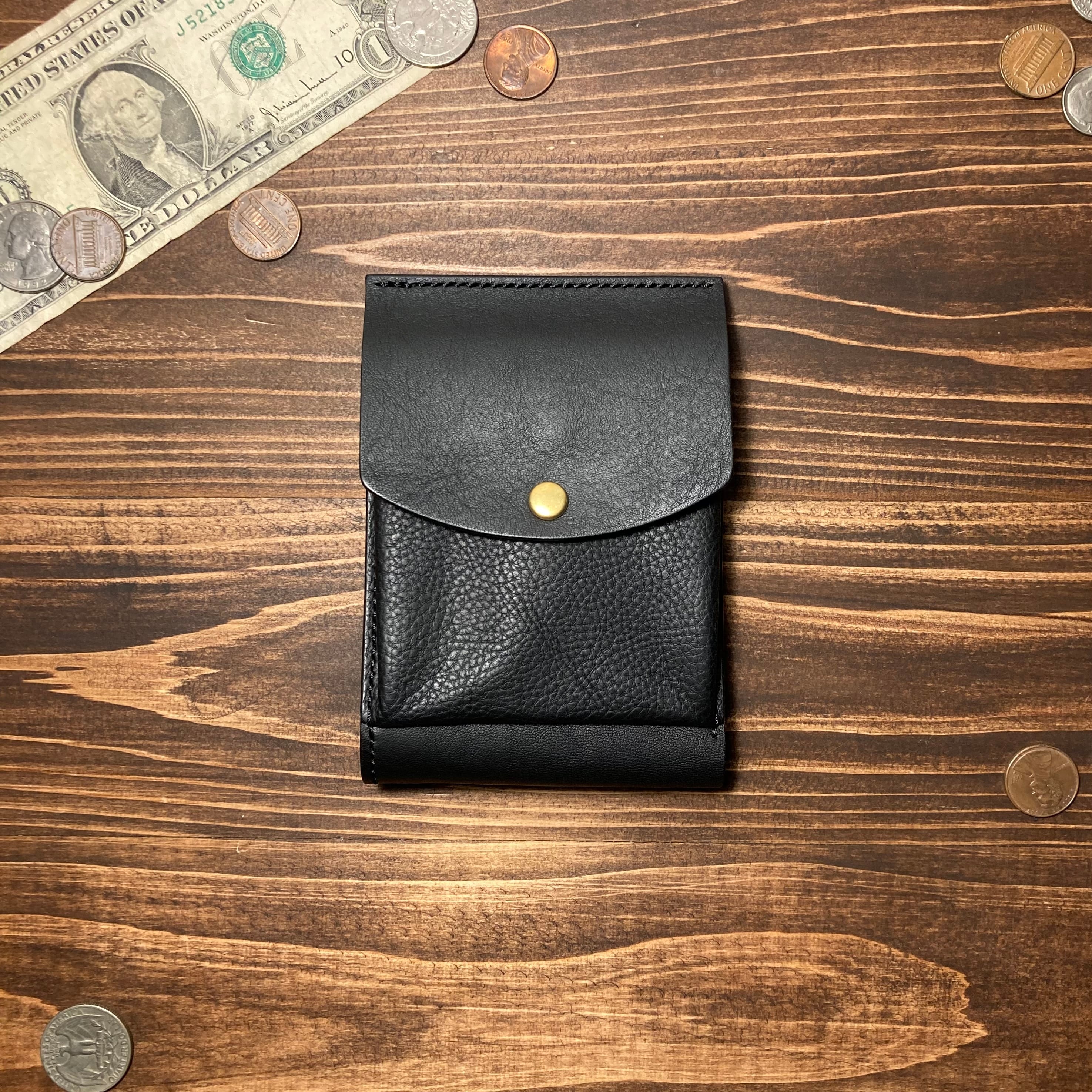 ダブルフラップ折り財布 | Coffee & Leather SCENT