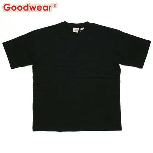 Good Wear (グッドウェア) ポケット付き ビッグTシャツ 2W7-3505 ブラック