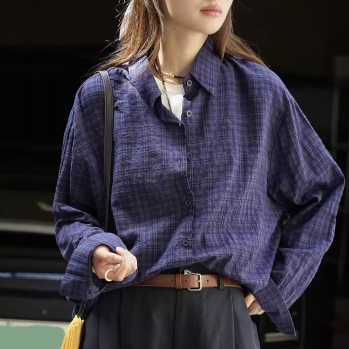 COMOLI(コモリ)18G長袖ニットポロ fade navy (X01-06023） | Pay ID