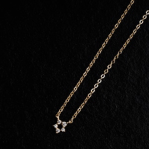 【Lamia】S925 zirconia star necklace  #nn13