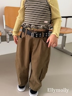 【 ELLY MOLLY / 予約 】Hako balloon cargo pants