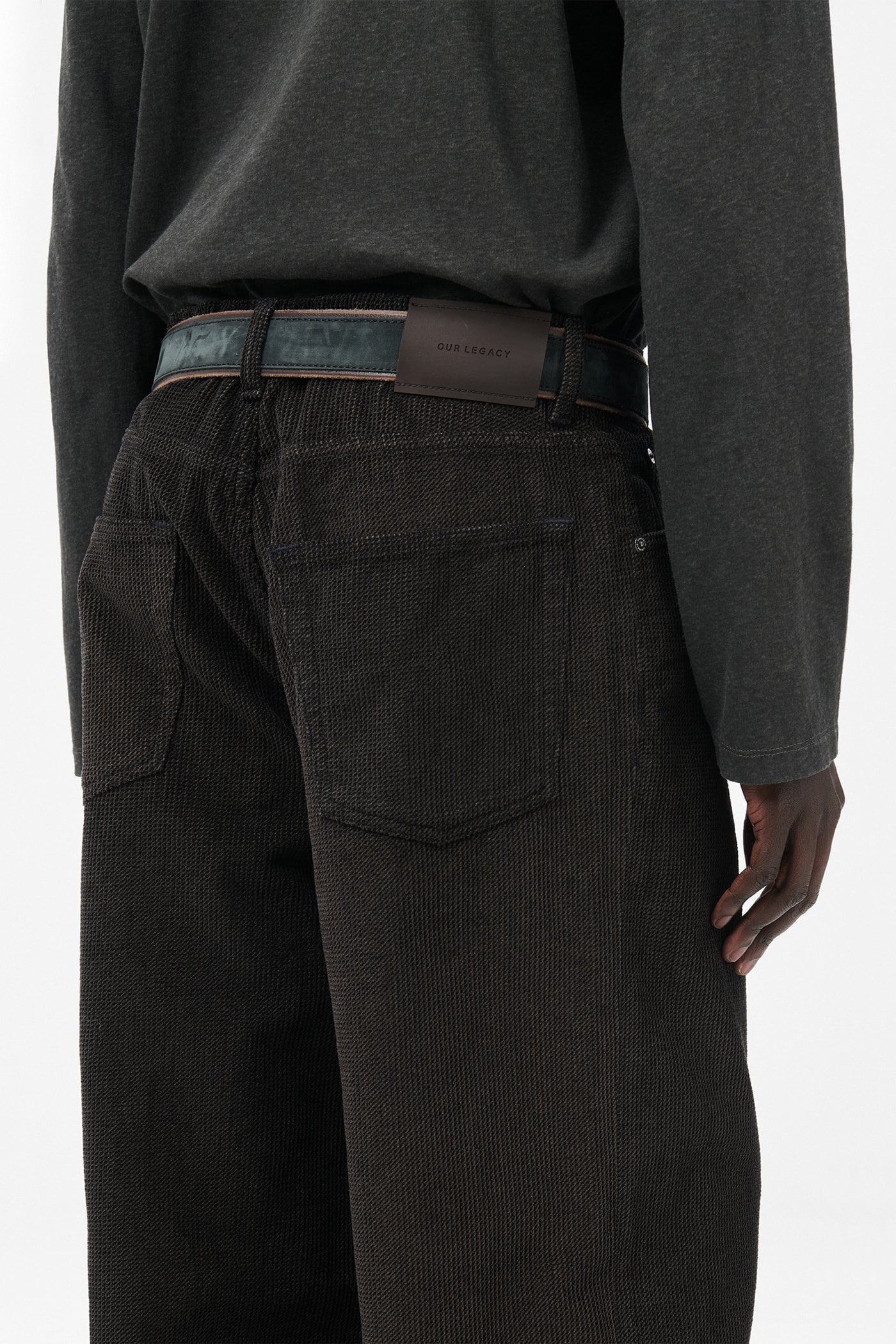 OUR LEGACY VAST CUT Dark Brown Twill Cord M4255VD | BEST PACKING STORE