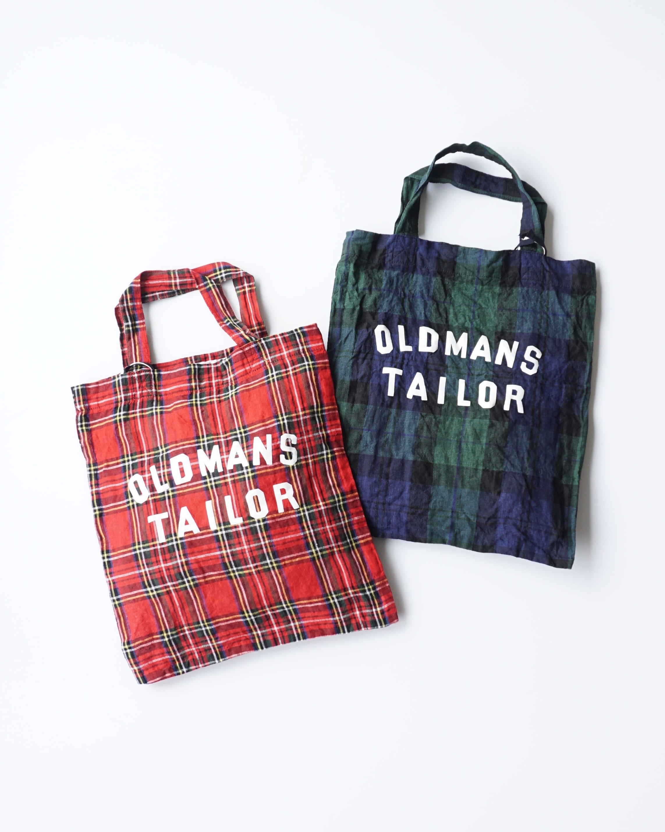 リネン 手提げバッグ 赤い 布 バッグ R D M Co- PRINT LINEN MINI TOTE