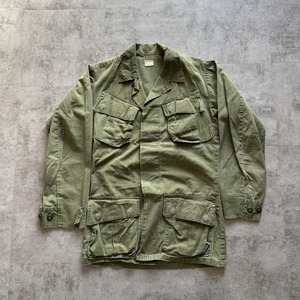70s アメリカ軍 実物 ジャングルファティーグ4th xs-r / 身幅50 着丈76cm