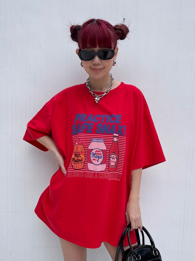 OVER SIZE T ｢SNAX｣#672163
