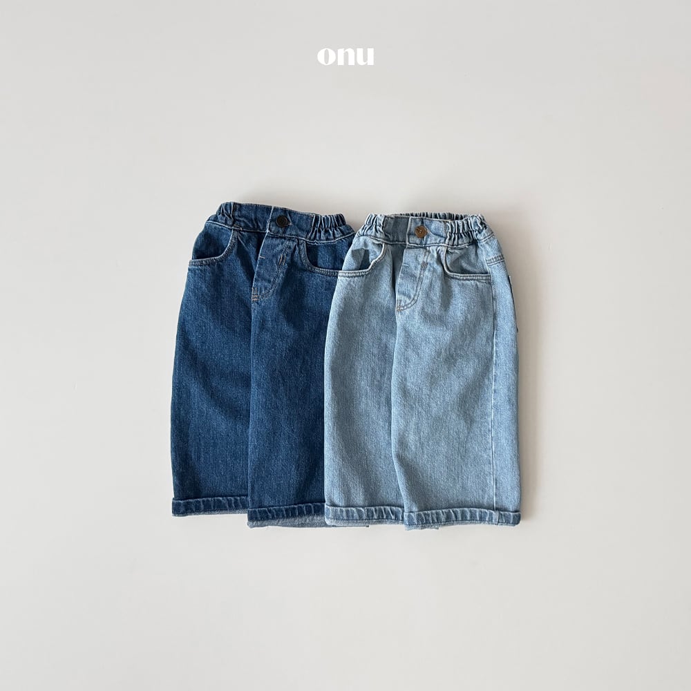 【予約】Roll-Up Jeans