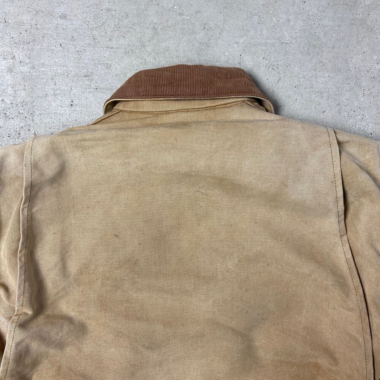 (古着)90s rip&curl 短丈ダックジャケット　ブルゾン　ワーク 古着)90s rip&curl 短丈ダックジャケット ブルゾン ワーク