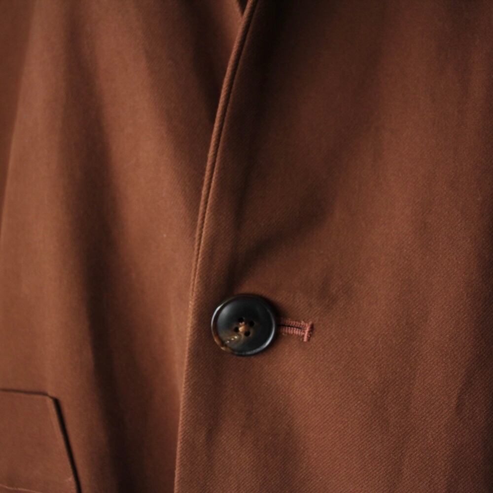 the last flower of the afternoon 静かな日 Over size coat（オーバー