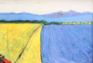 サムトフト「世界の果てまで…」Sサイズ ゲル加工アート アートフレーム 絵画 インテリア