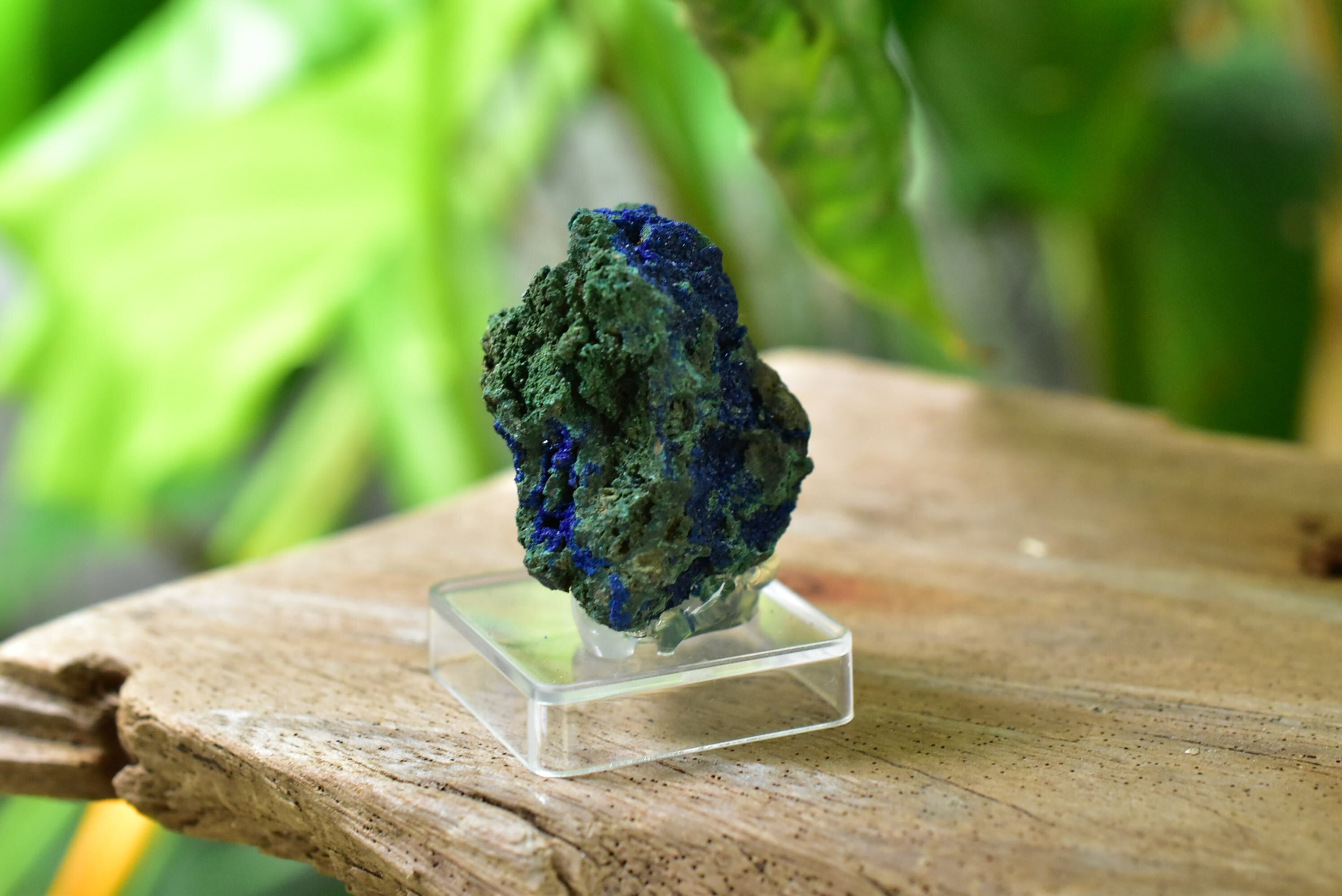 2つの石がひとつに☆アズロマラカイト原石 azm004 | Funky garuda