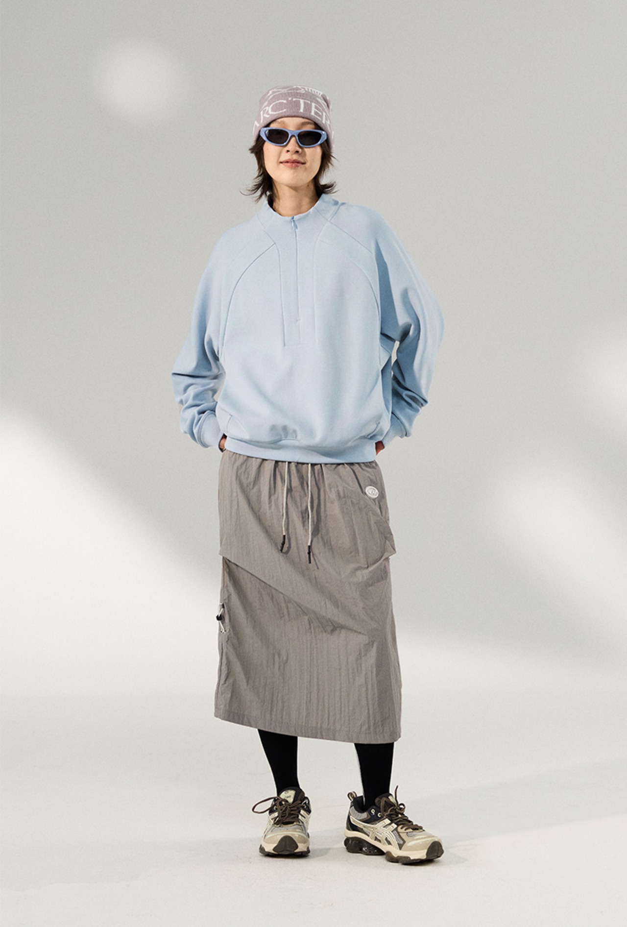 LYCRA® ハーフジップスウェット