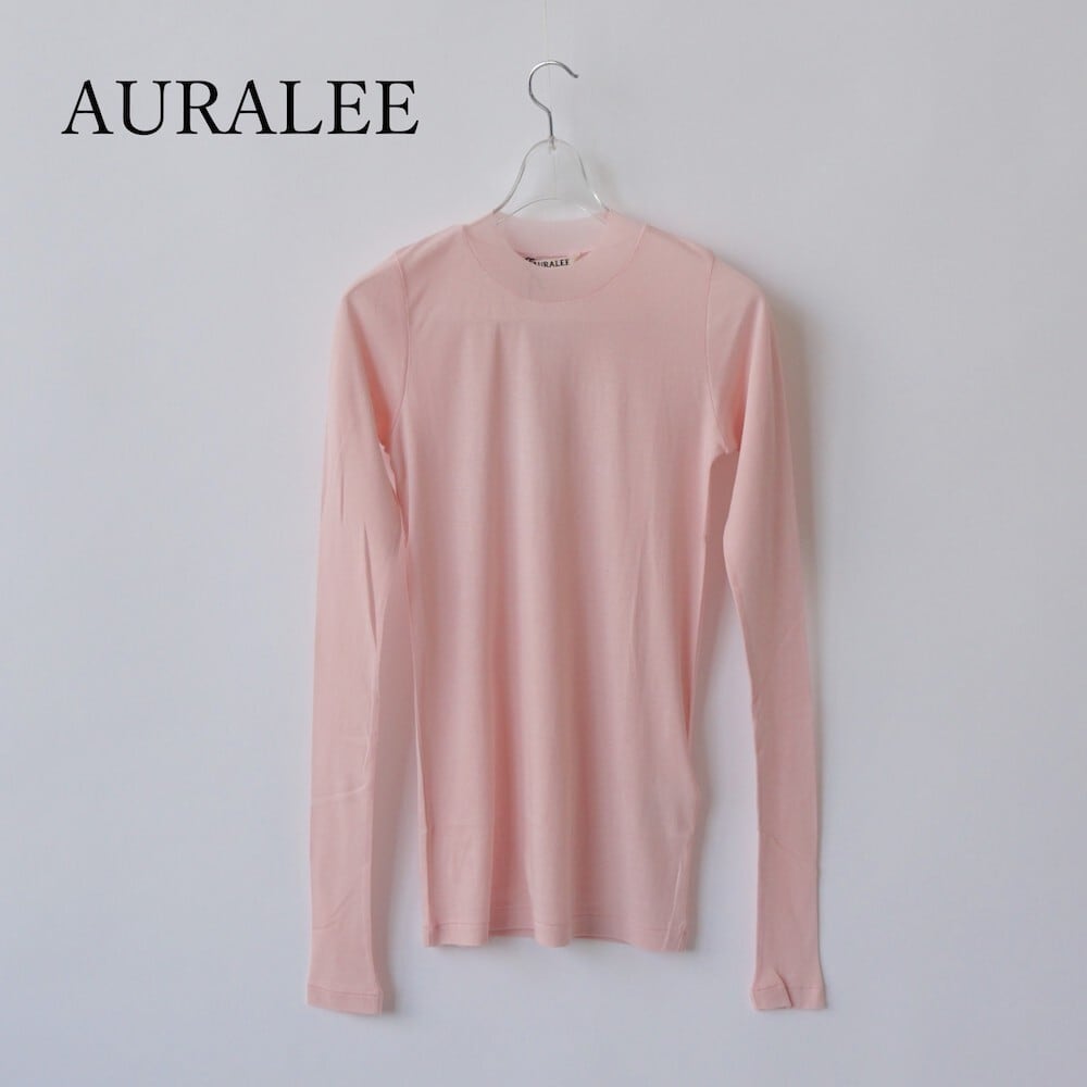 AURALEE/オーラリー・SUPER HIGH GAUGE SHEER RIB L/S TEE | a flat shop AURALEE/オーラリー・SUPER HIGH GAUGE SHEER RIB L/S TEE | a flat shop