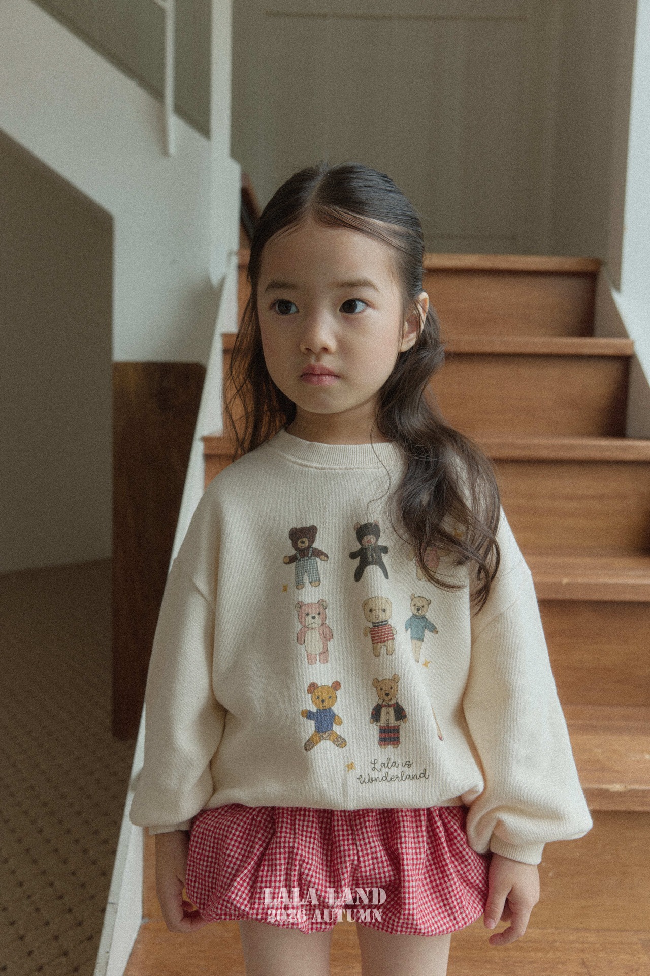 韓国子供服 / LALALAND / 26Autumn / ララベア スウェット / 秋服 / キッズ *XS~XL*