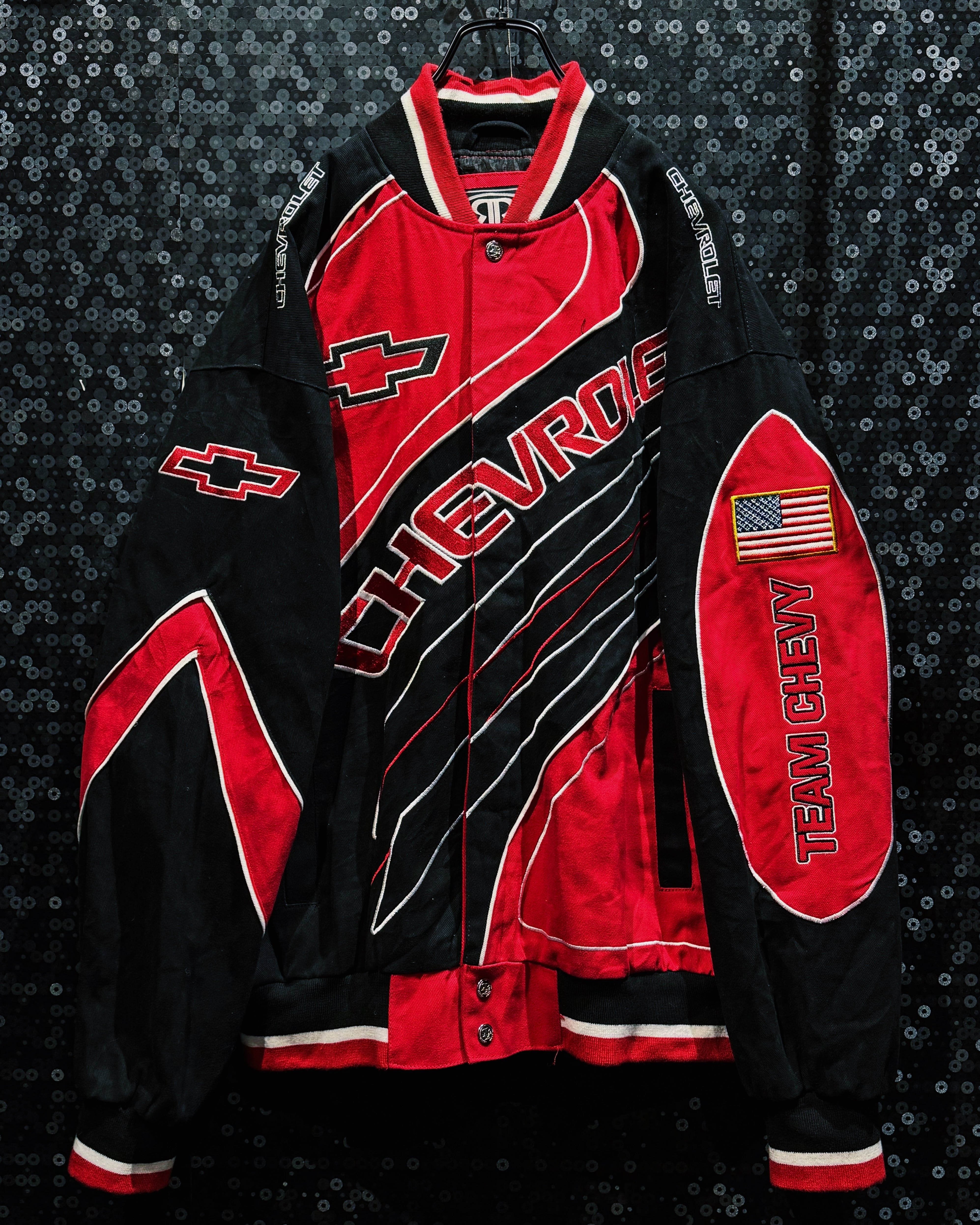 【ÆIEM】“CHEVROLET TEAM CHEVY” vintage Racing Jacket