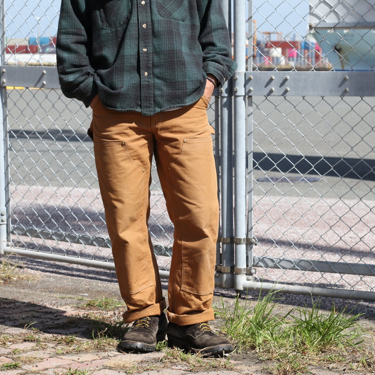 Carhartt カーハート B01 Loose Fit Firm Duck Double-Front Utility ...